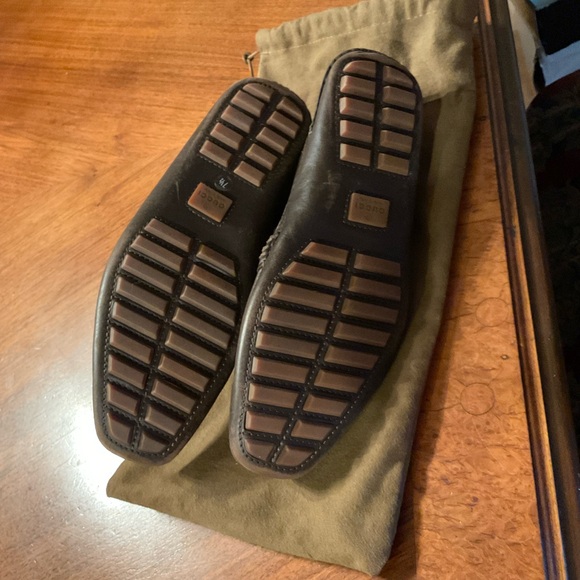 Gucci Mens Leather Loafers - Picture 4 of 4